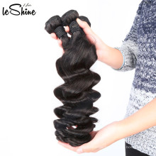Factory Price Wholesale No Any Synthetic Double Weft Curly Human Hair Weft Extensions